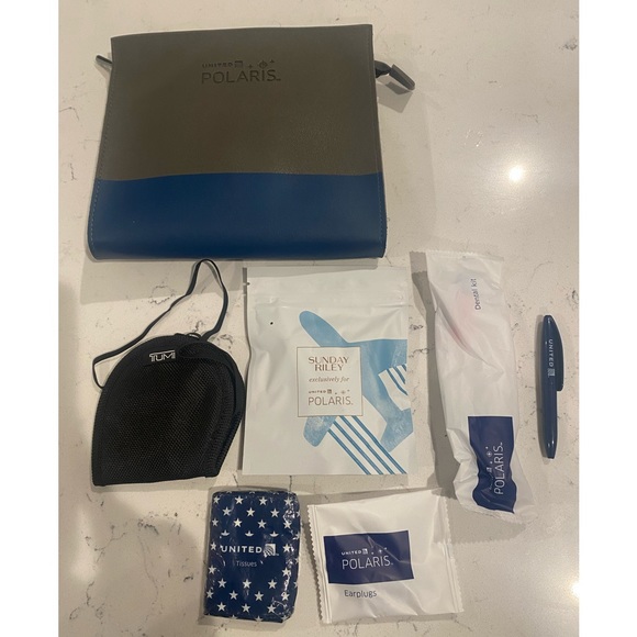 United Polaris Other - Tumi United Polaris First class travel goodies